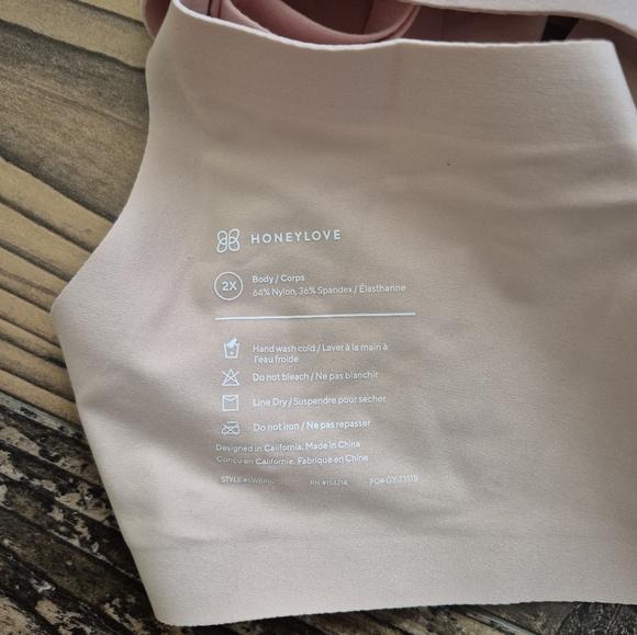 Honeylove Nude Silhouette Padded Bra Size 2X - Picture 5 of 5